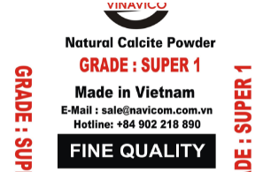 Bột đá siêu mịn Super 1 - Bột Đá Vinavico - Công Ty CP Khoáng Sản Bao Bì Và Nhựa Vinavico